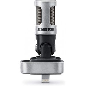 Micrófono Shure MV88 condensador cardioide plata
