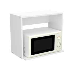Alacena Cocina Porta Microondas Mosconi 60Cm Melamina Blanco